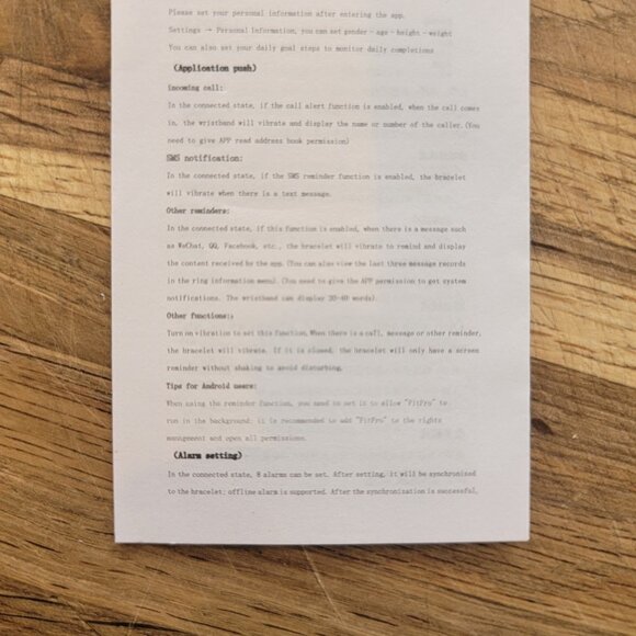 Multifunction Smart Watch/Bracelet Black/Orange - Picture 14 of 16